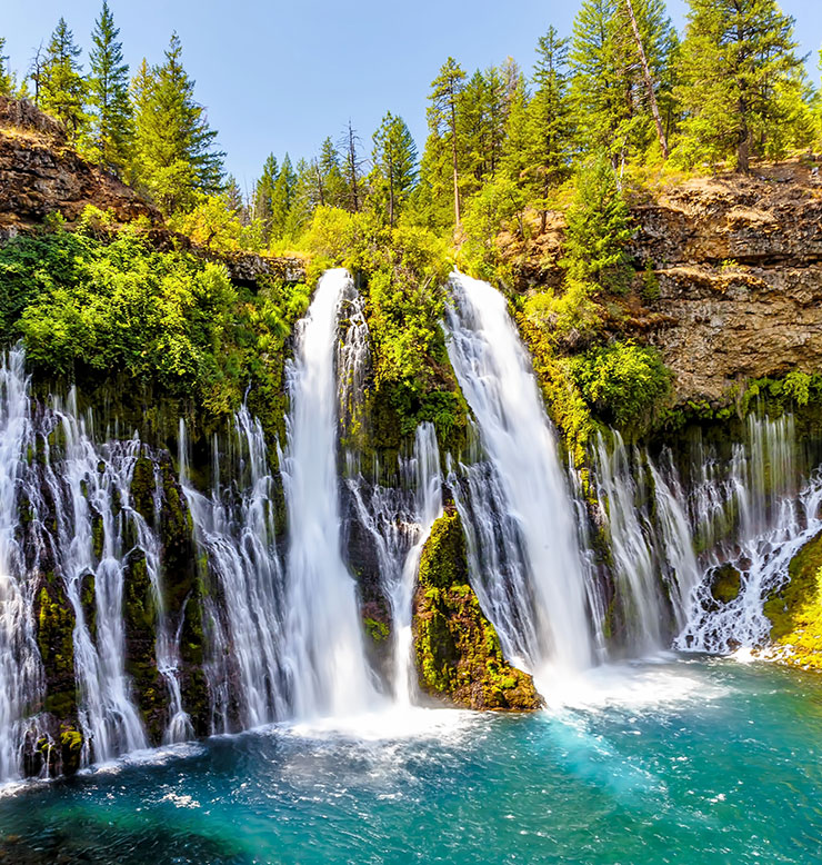 The Spectacular Burney Falls in McArthur-Burney State Park