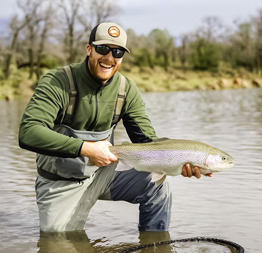 Eagle Canyon is our exclusive private water destination for catching trophy rainbow trout