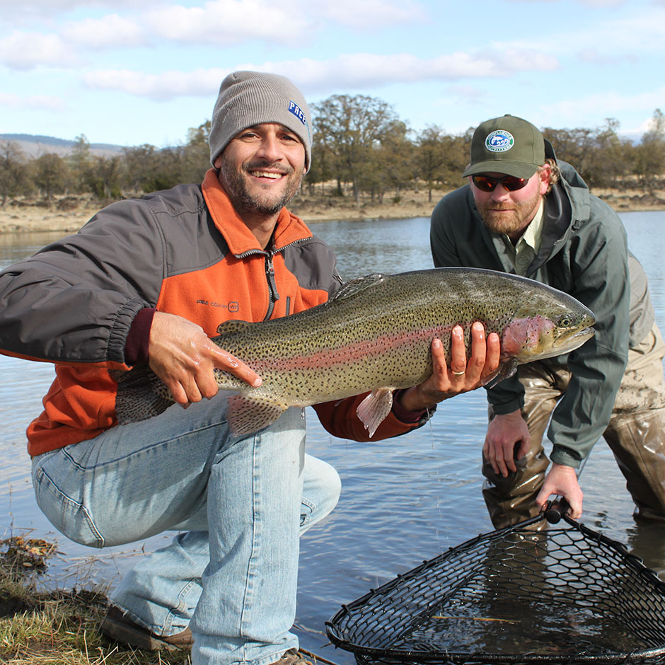 Eagle Canyon is known for good numbers of fish over ten pounds.