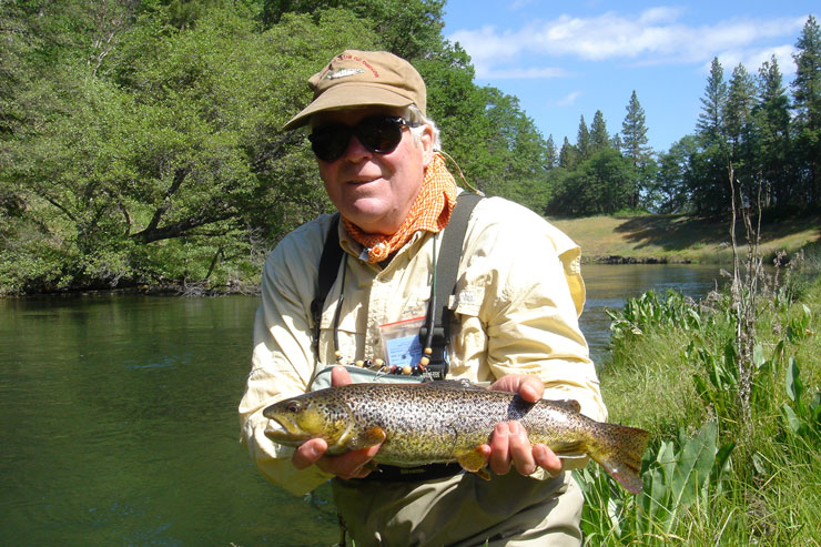 Hat Creek is home to some funky brown trout