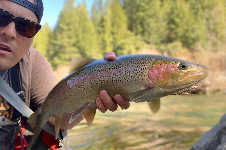 Guide Luke Geraty with a big Upper Sac bow