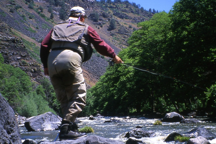 Pocket water on the Pit River