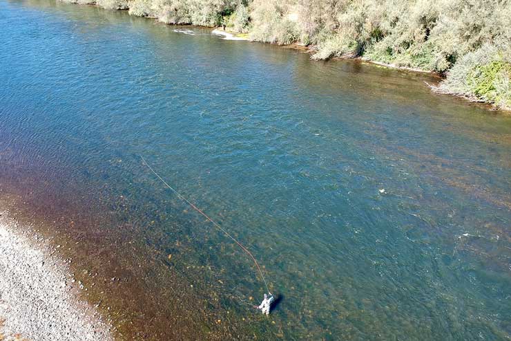 An aerial view of the Rogue